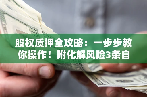 武汉股权质押全攻略：一步步教你操作！附化解风险3条自救法则