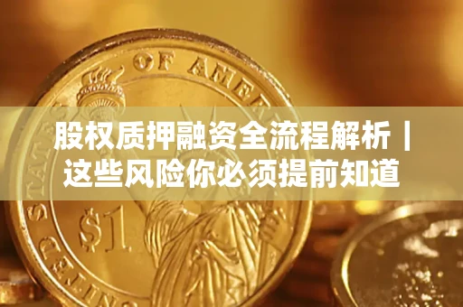 武汉股权质押融资全流程解析｜这些风险你必须提前知道