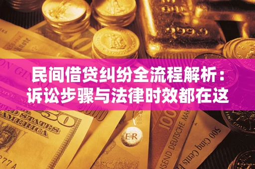 武汉民间借贷纠纷全流程解析：诉讼步骤与法律时效都在这儿了
