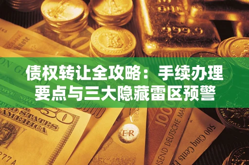 武汉债权转让全攻略：手续办理要点与三大隐藏雷区预警